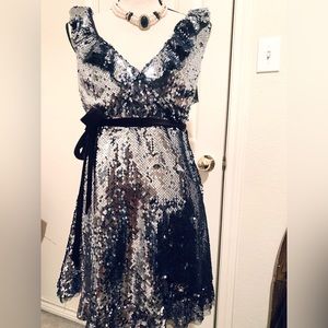Free People Sequined Party Dress